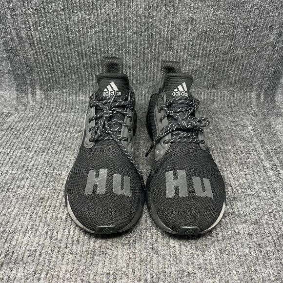 Adidas Originals Solar Hu Pharrell Black Future Boost Shoes Mens 10.5 GX2485 - Picture 2 of 8